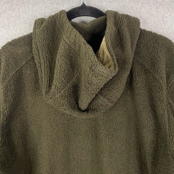 KUHL Hoodie Mens XL Dark Green Synkro Fleece 1/4 Zip Pullover - Picture 6 of 9